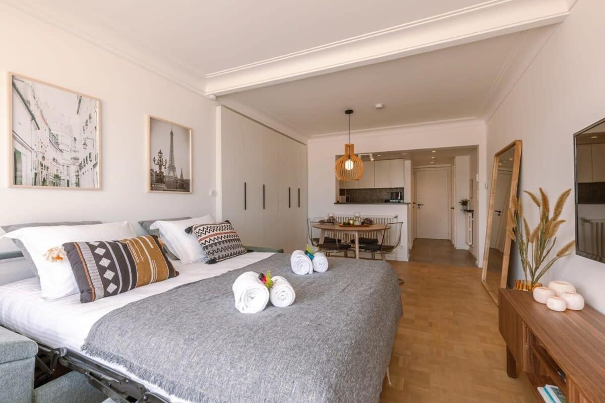 Апартаменти Stunning Studio With Sea-View And Terrace Кнокке-Гейст Екстер'єр фото
